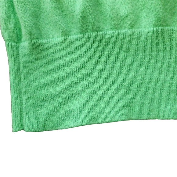 J Crew Clare Cardigan Green Sweater Size Large - Picture 5 of 15